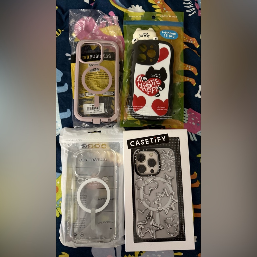 Bundle of iPhone 15 PRO Case